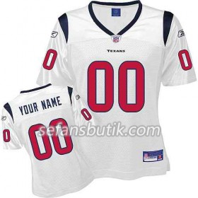 Houston Texans Tröjor Custom Vit - Dame